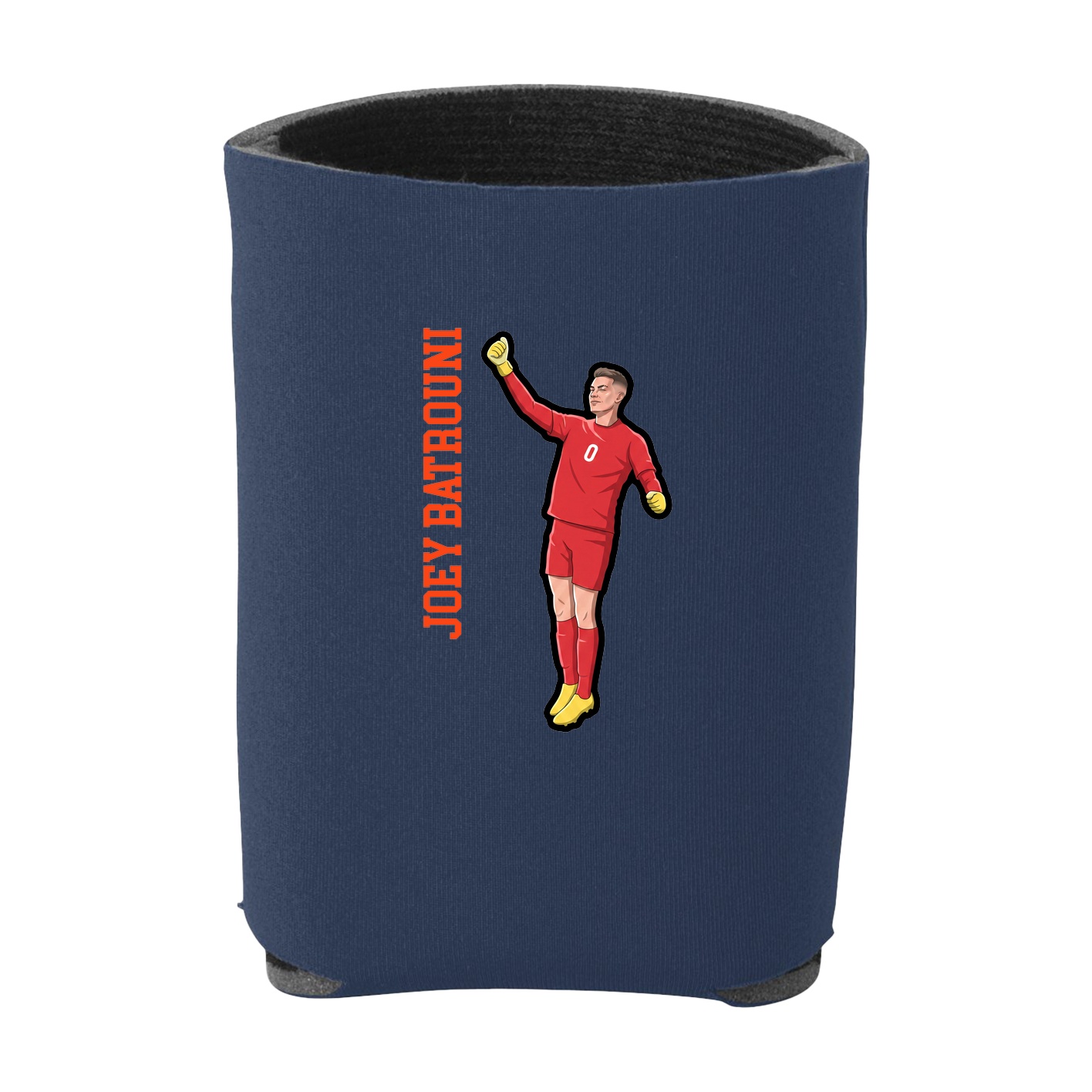 Can Holder — Name Vertical in Navy