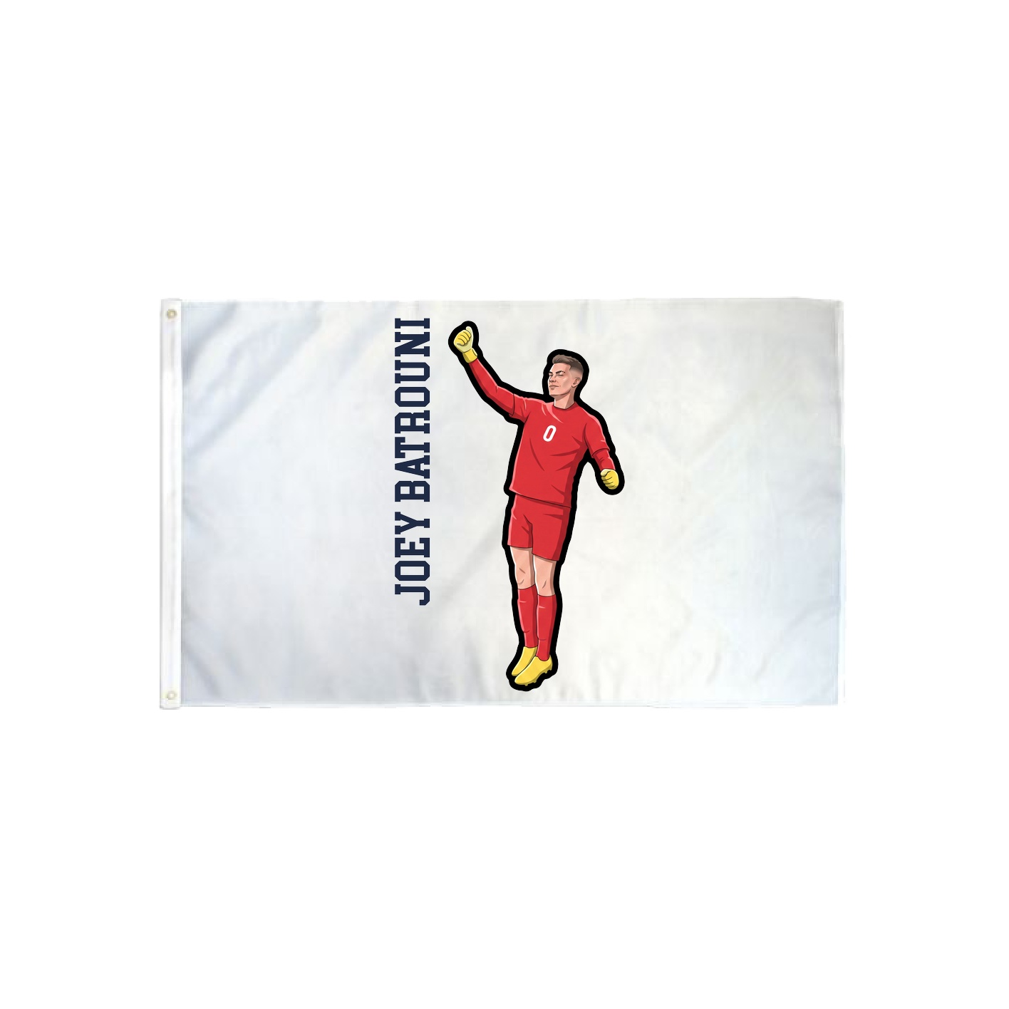 3x5 Flag — Name Vertical in Classic