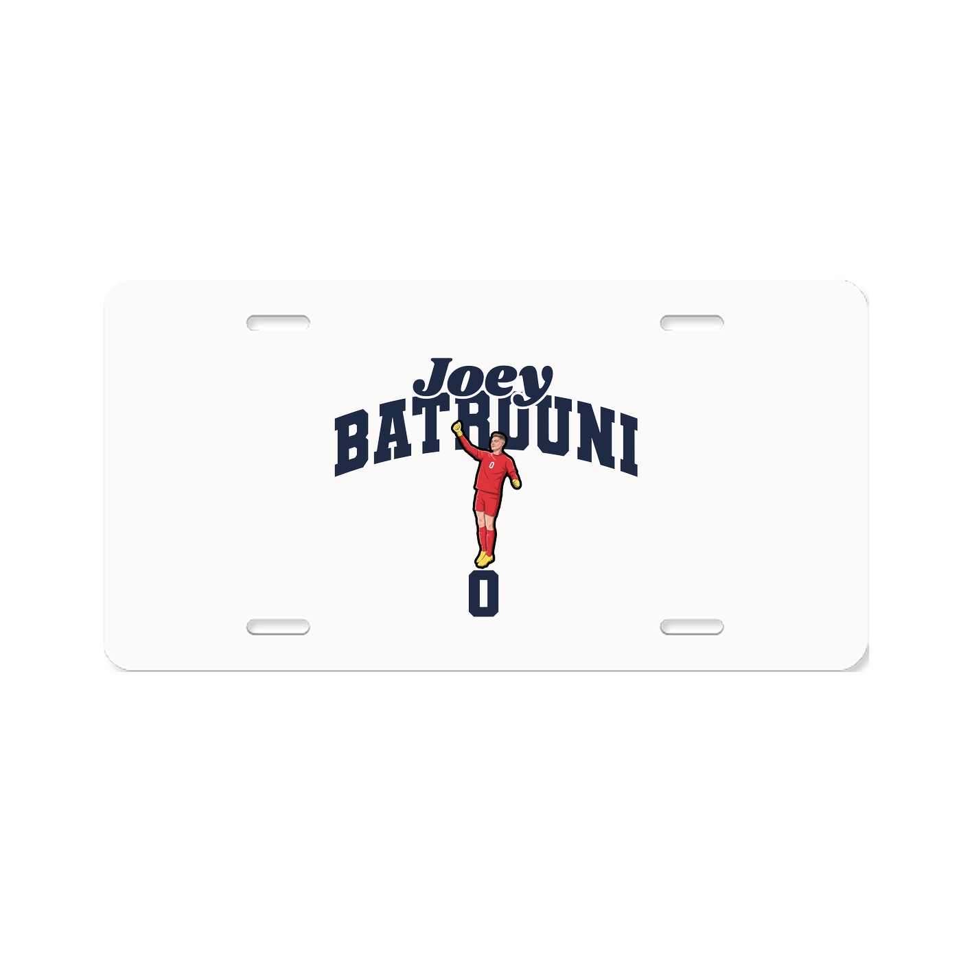 License Plate — Signature Arch in Classic