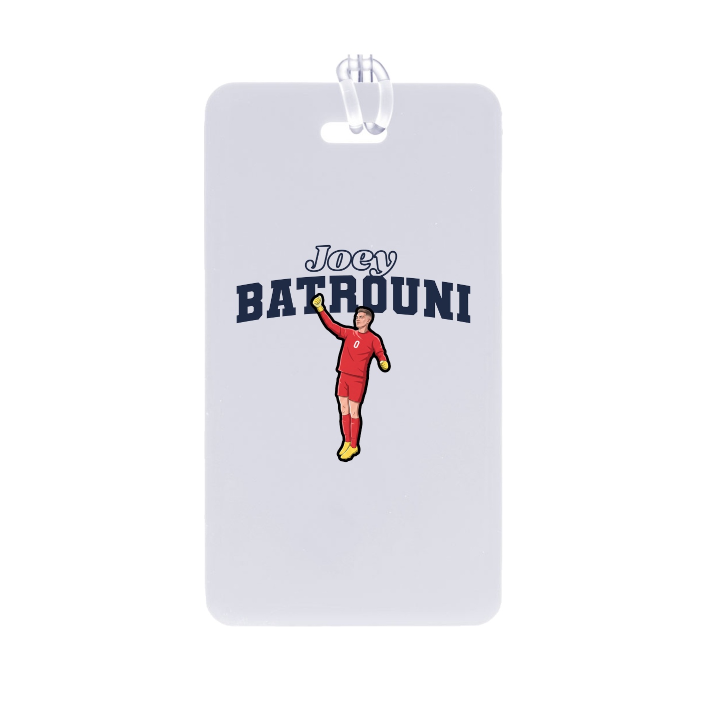 Bag Tag — Name Arch in Classic