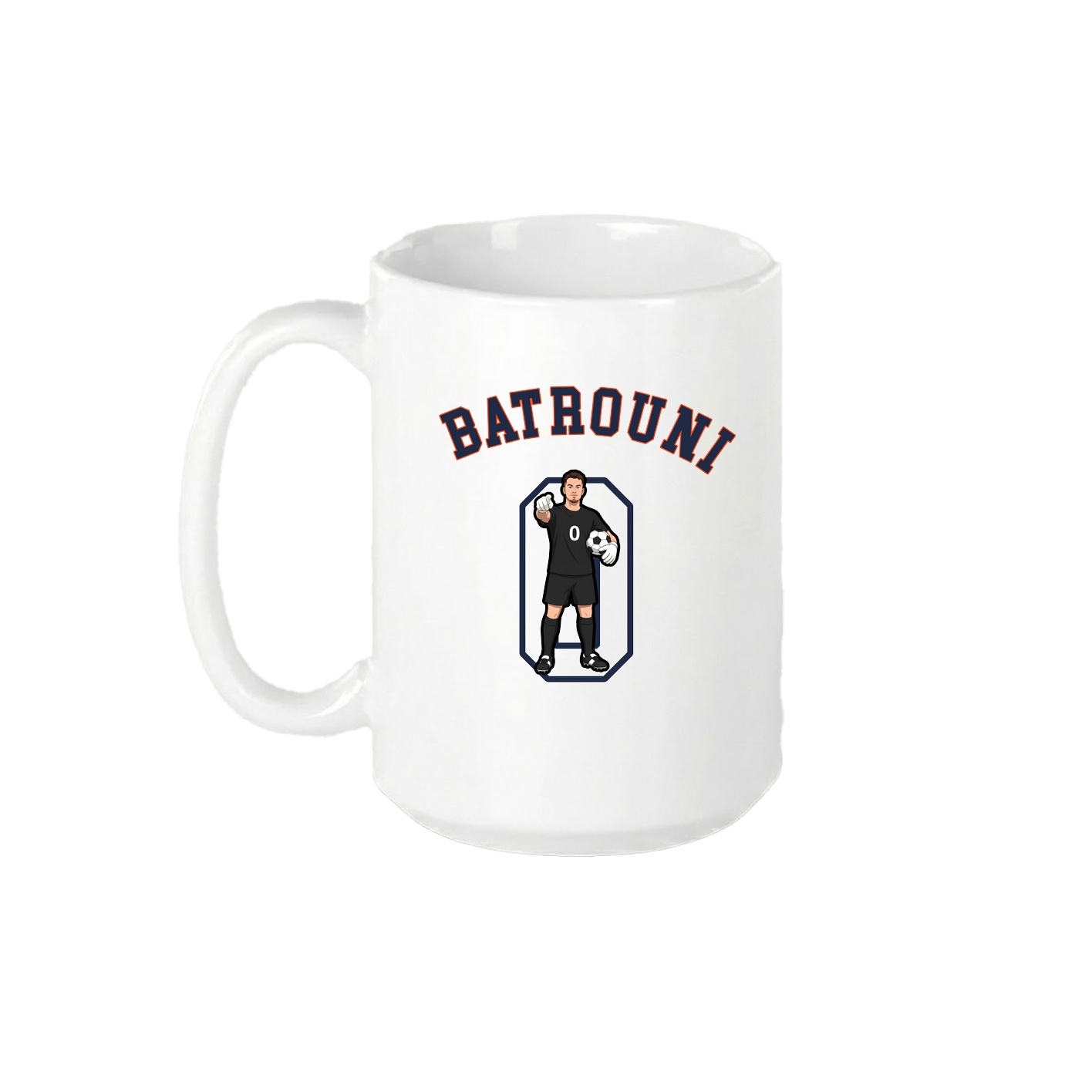 15oz Coffee Mug — Shirsey Arch in White