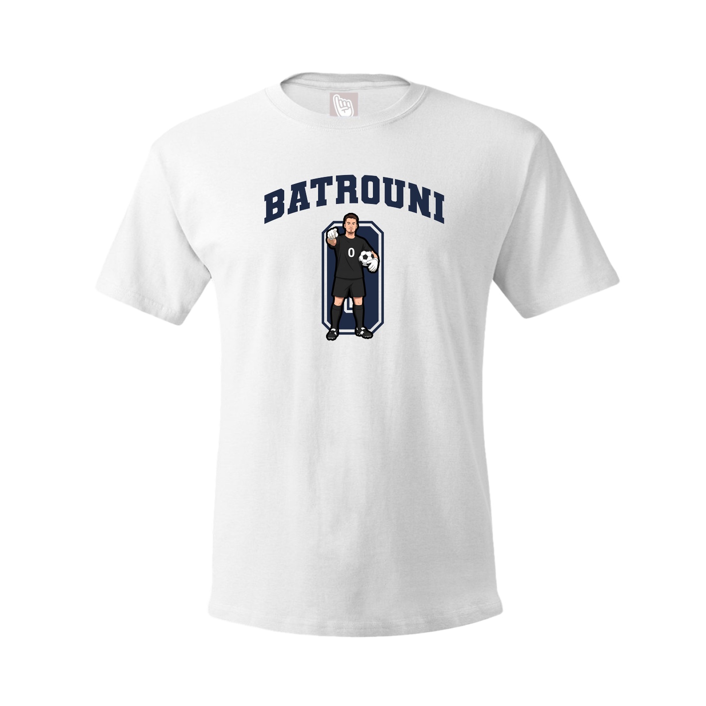 Tee — Number in White