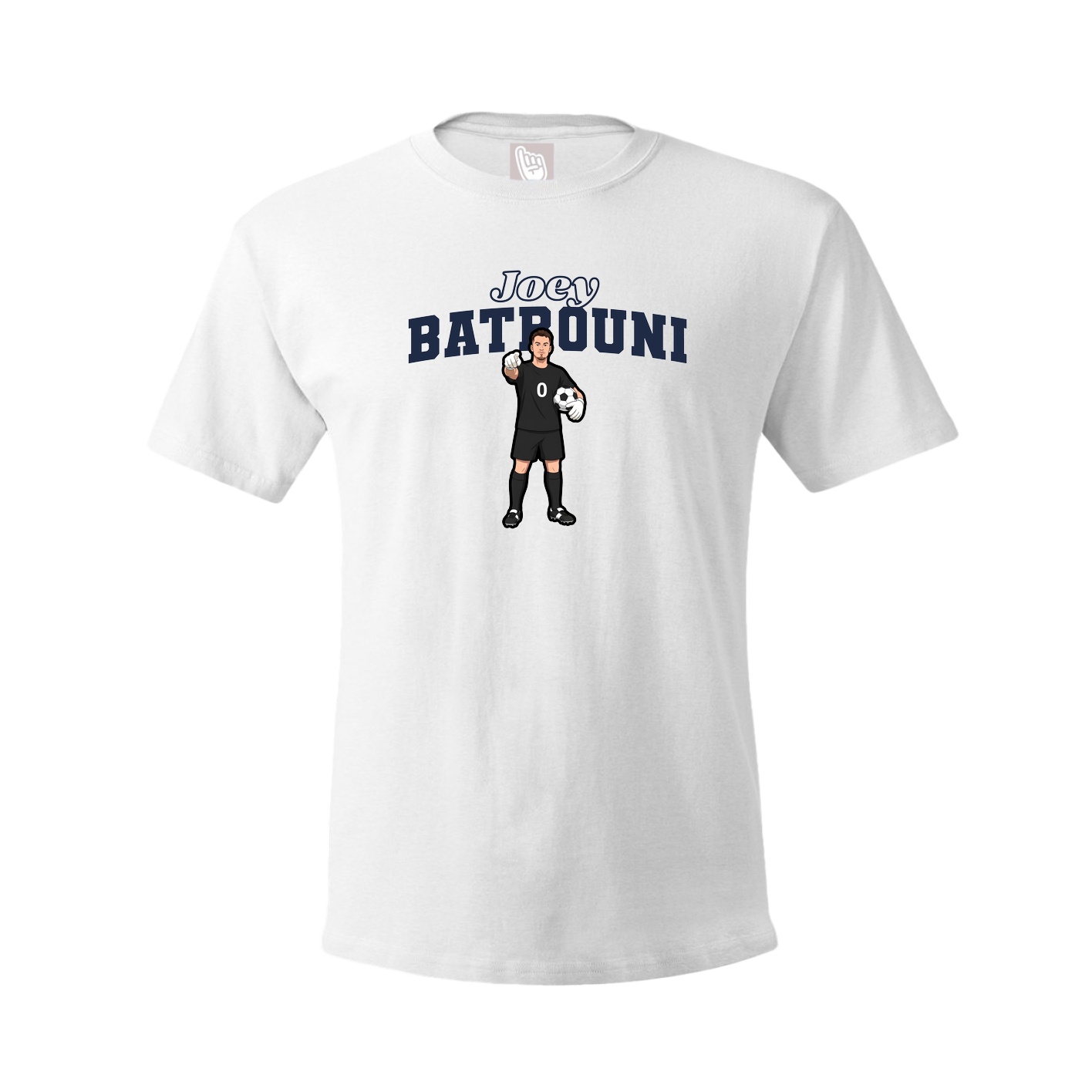 Tee — Name Arch in White