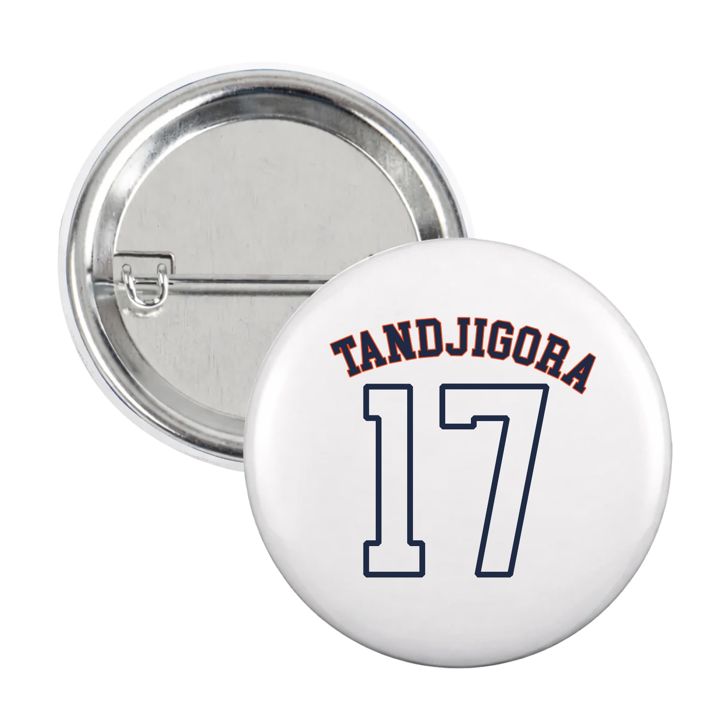Game Day Button — Shirsey Arch in White