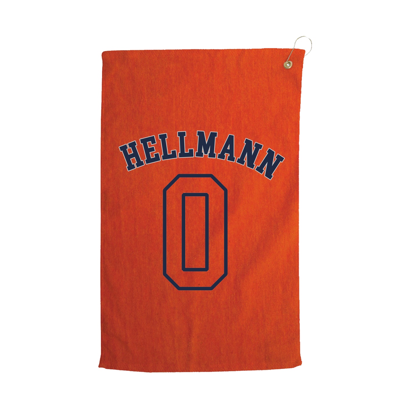 Golf Towel — Shirsey Arch in Orange