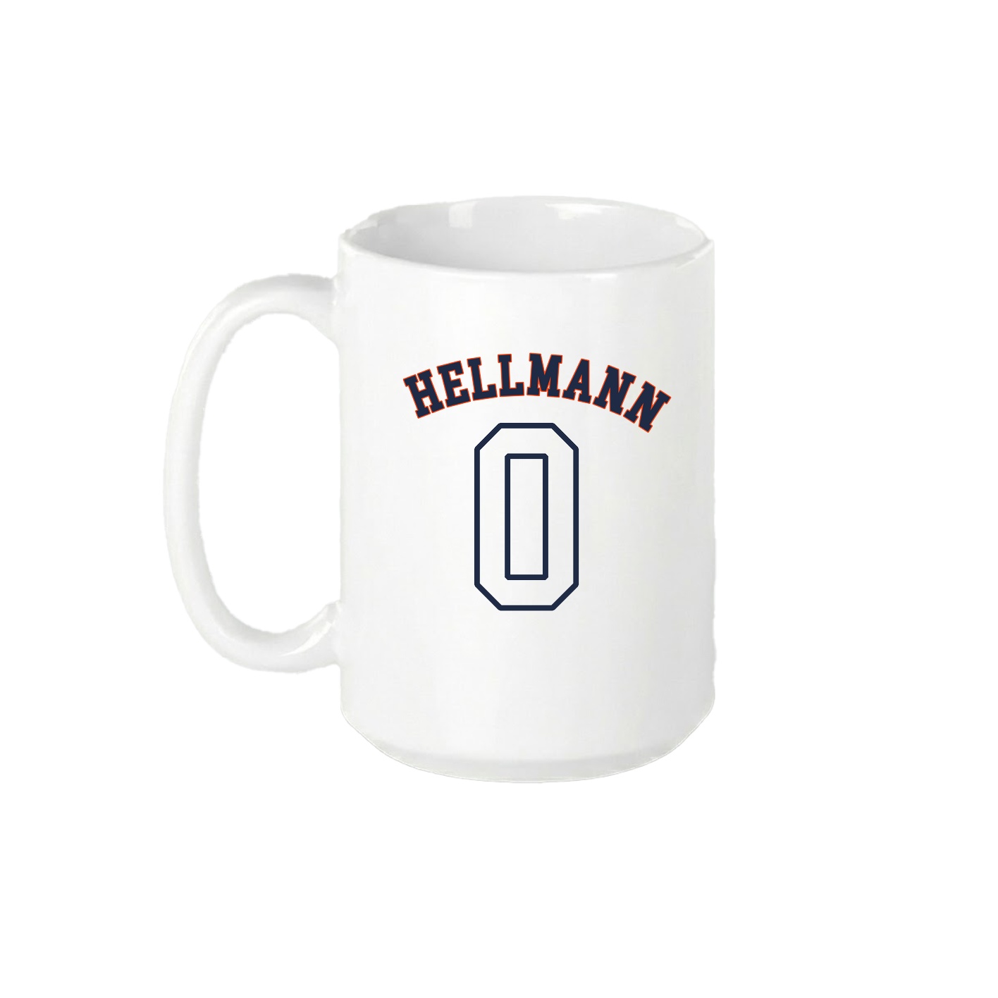 15oz Coffee Mug — Shirsey Arch in White