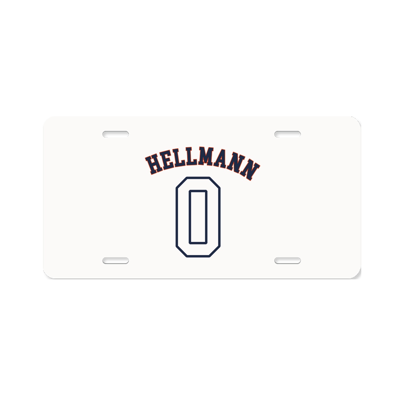 License Plate — Shirsey Arch in Classic