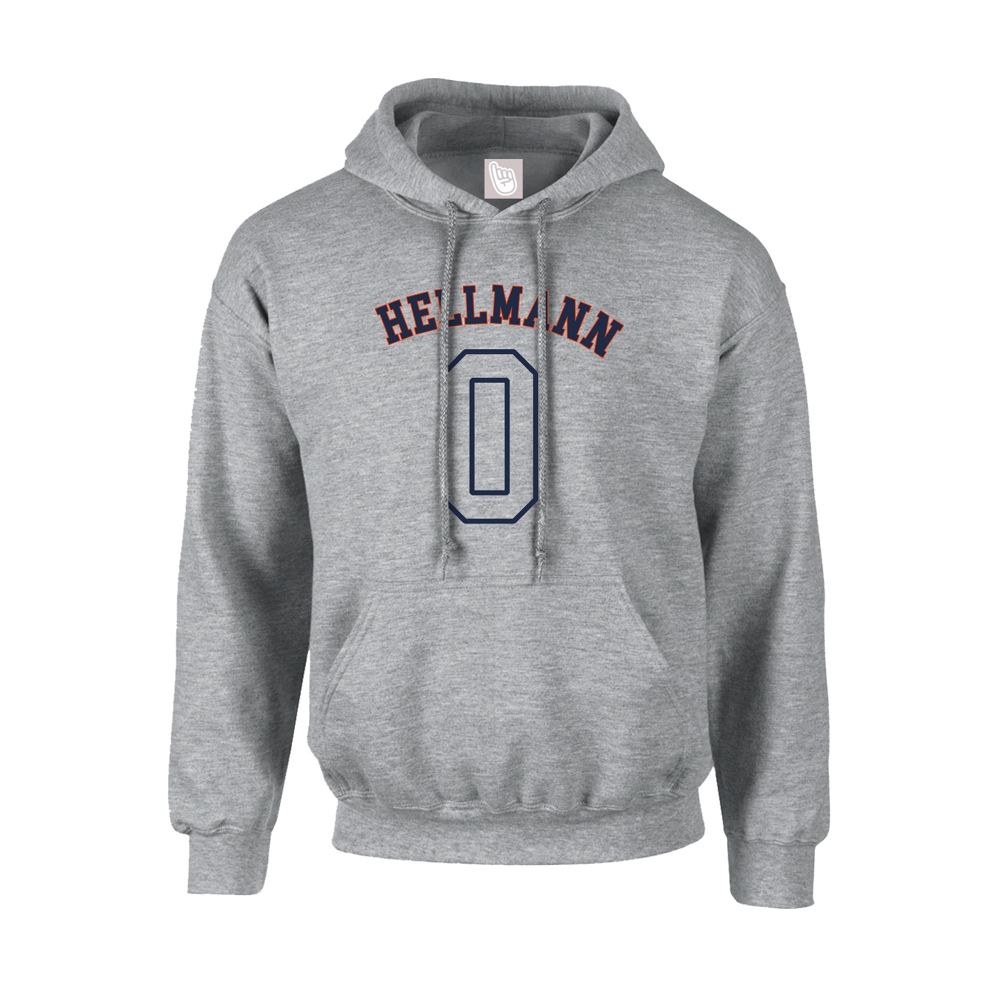 Youth Hoodie — Shirsey Arch in Grey