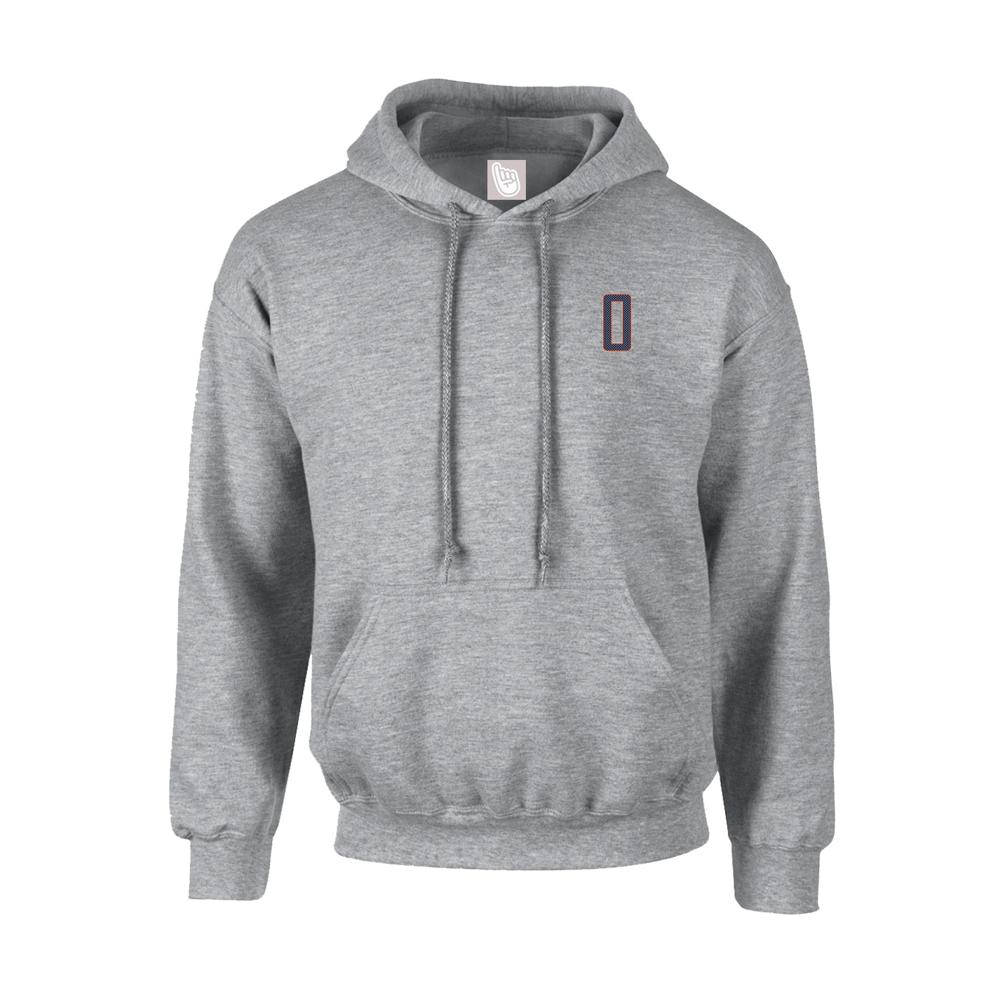 Youth Hoodie — Front Shirsy in Grey