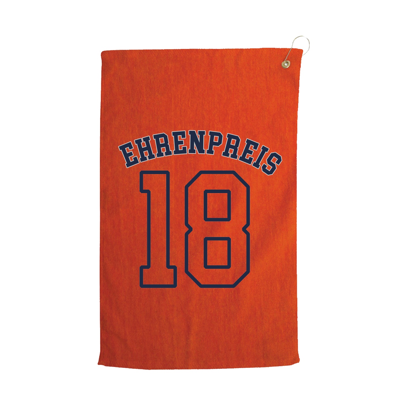 Golf Towel — Shirsey Arch in Orange