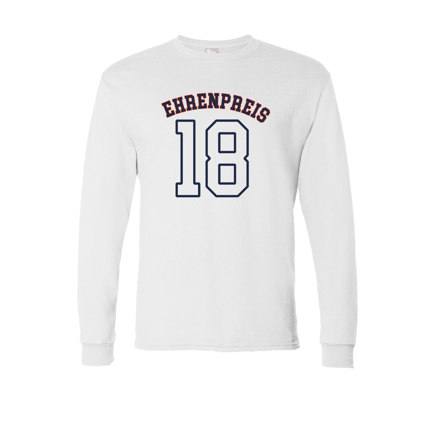 Long Sleeve Tee — Shirsey Arch in White