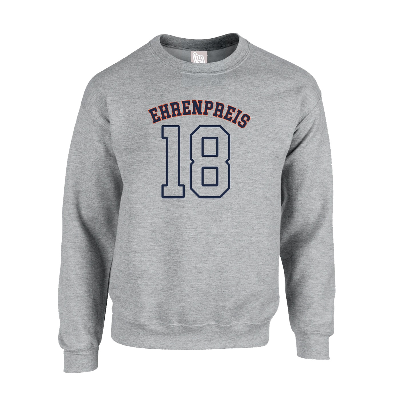 Fleece Crew — Shirsey Arch in Grey