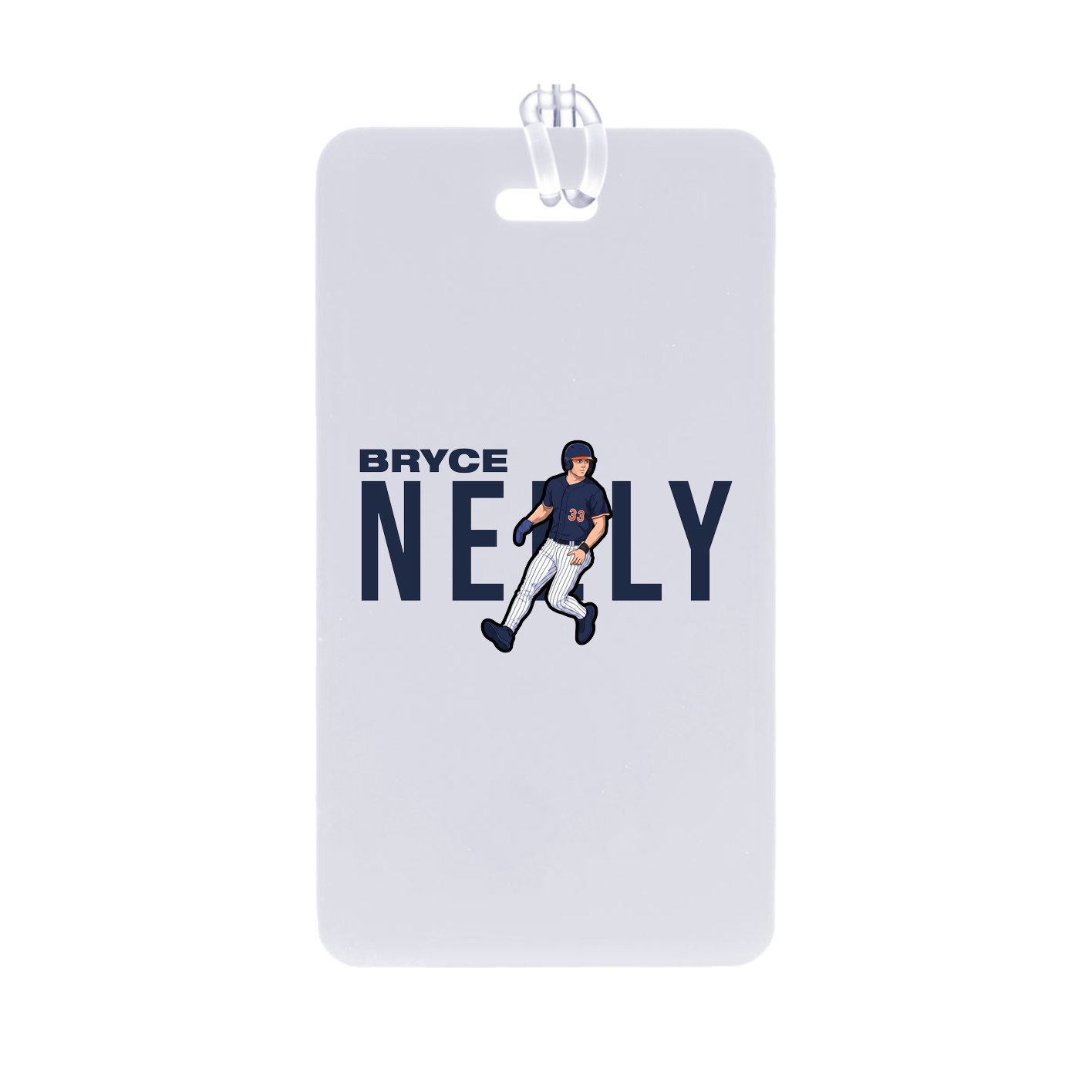 Bag Tag — Player Name in Classic