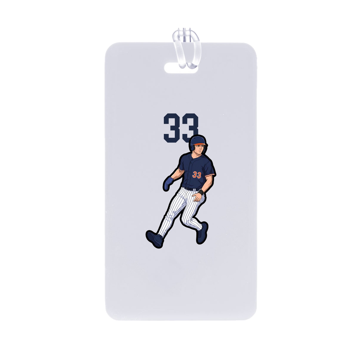 Bag Tag — Number Top in Classic