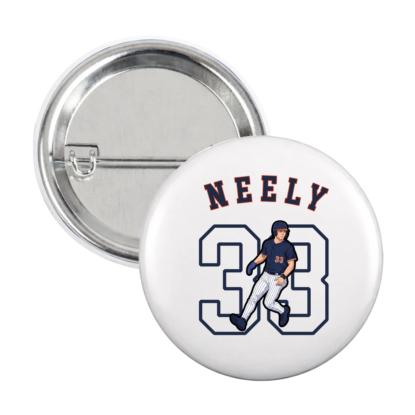 Game Day Button — Shirsey Arch in White