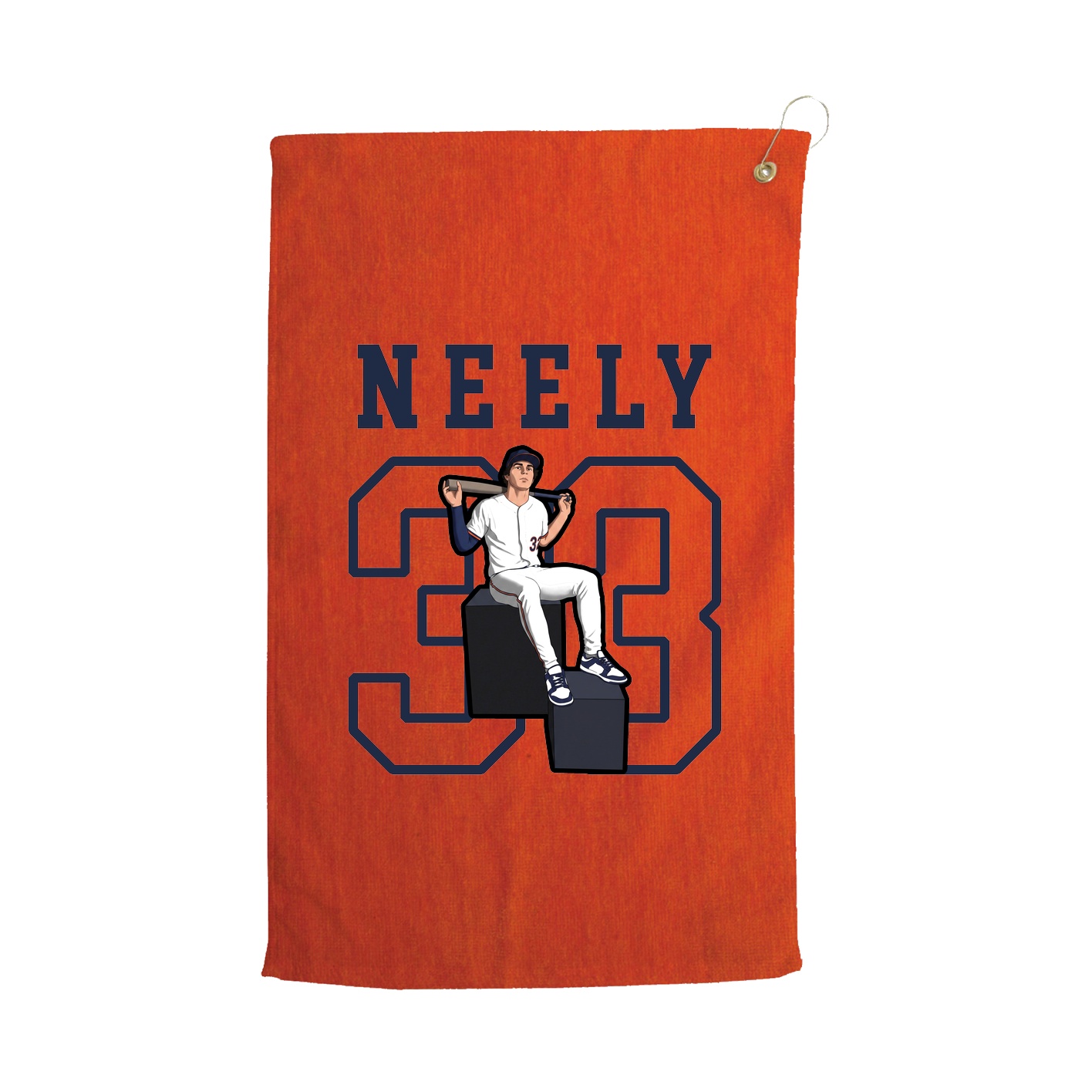 Golf Towel — Shirsey in Orange