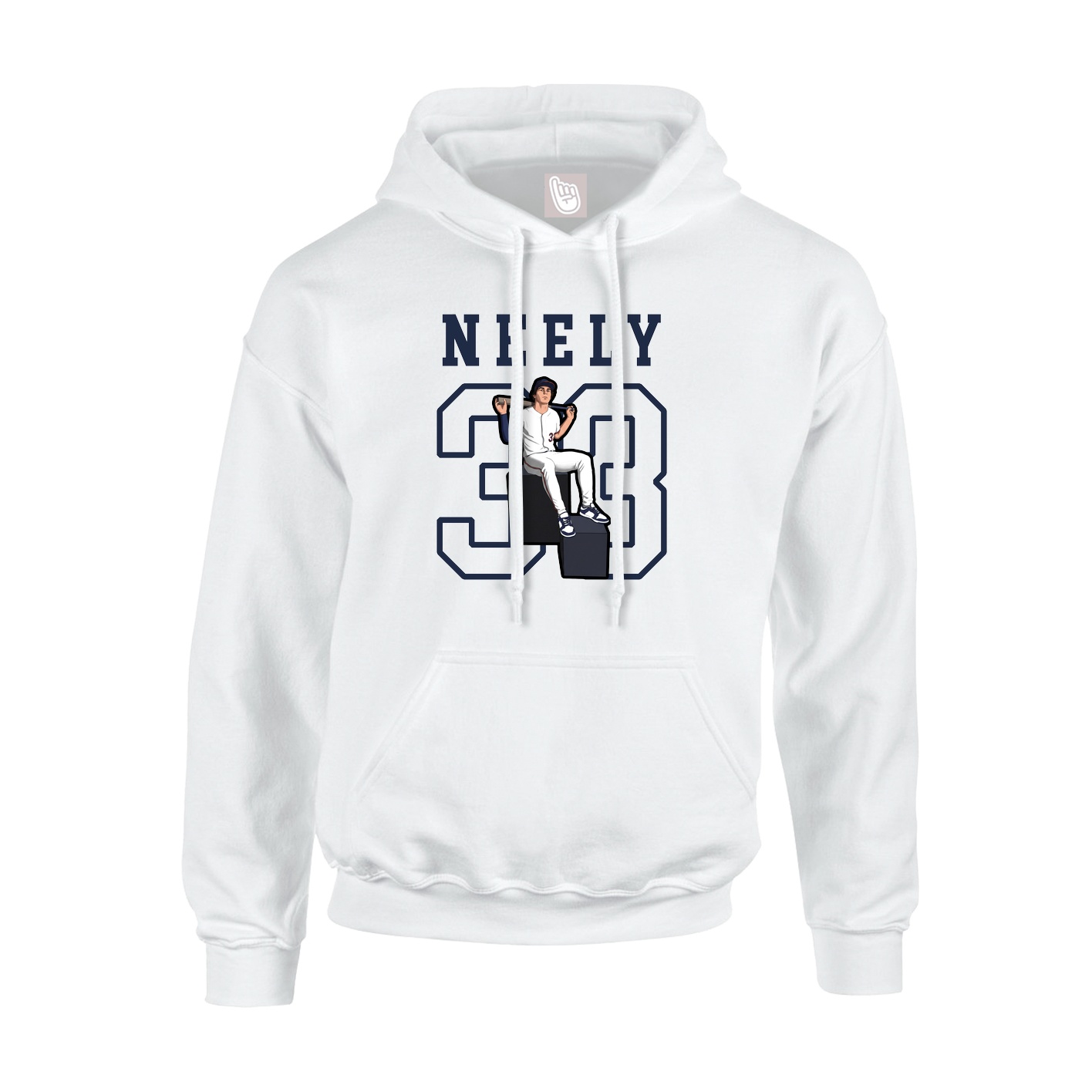 Youth Hoodie — Shirsey in White