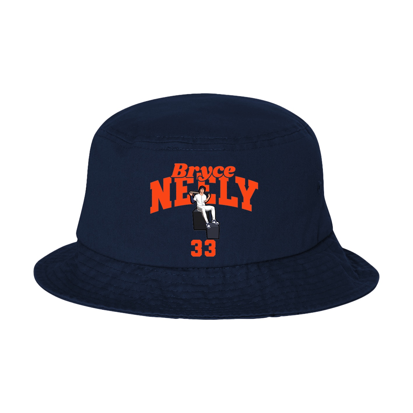 Bucket Cap — Signature Arch in Navy