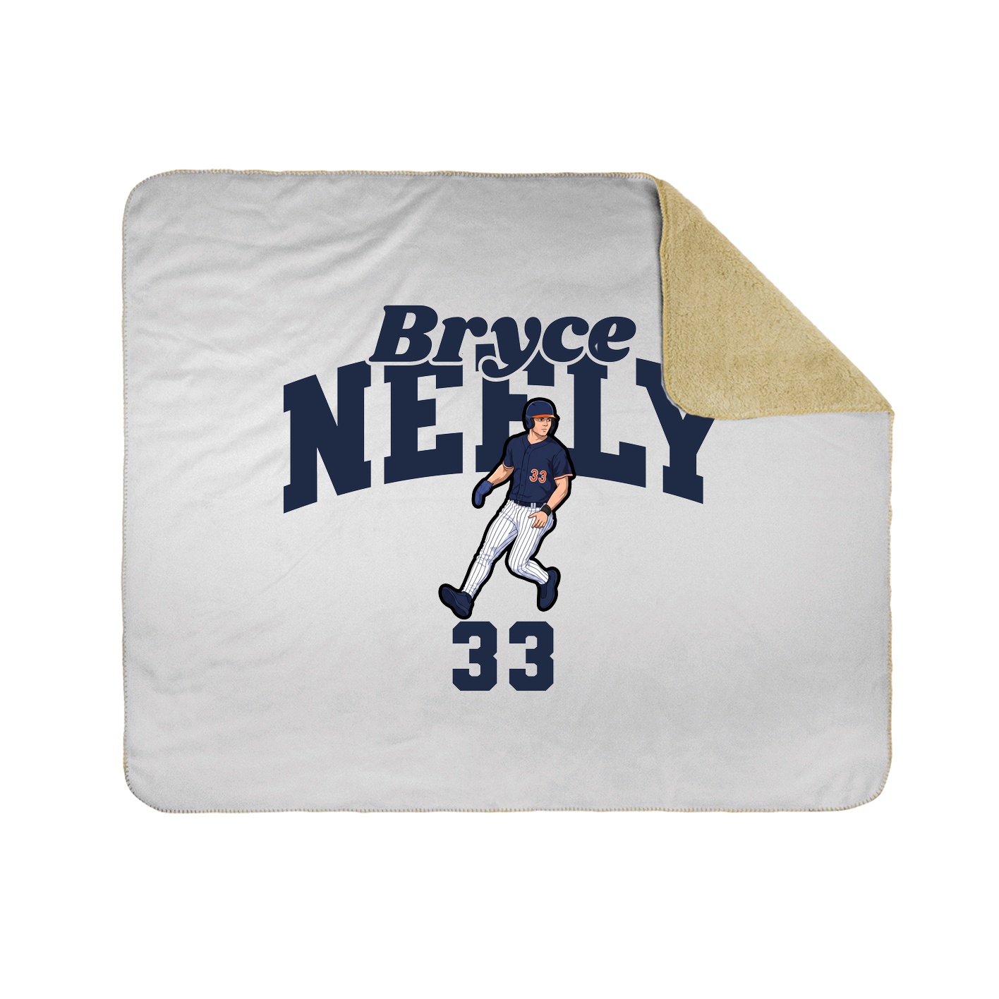 Throw Blanket — Signature Arch in White
