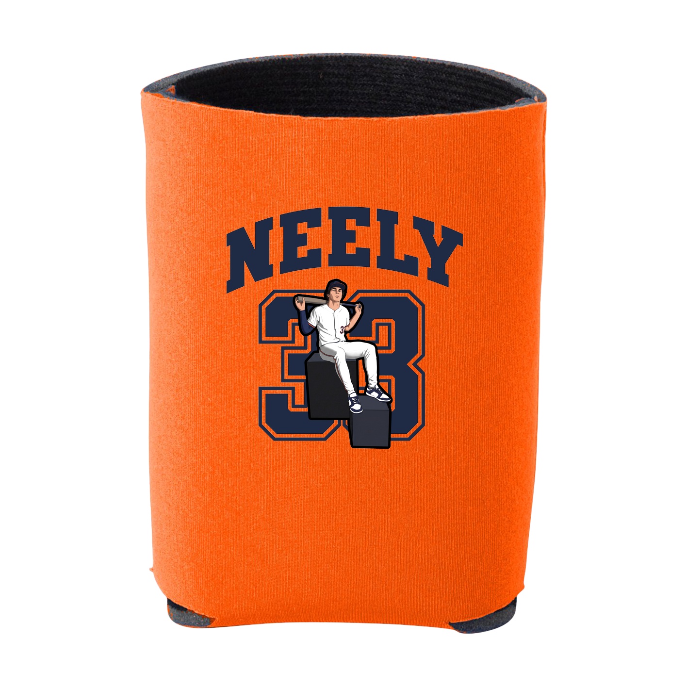 Can Holder — Number in Orange
