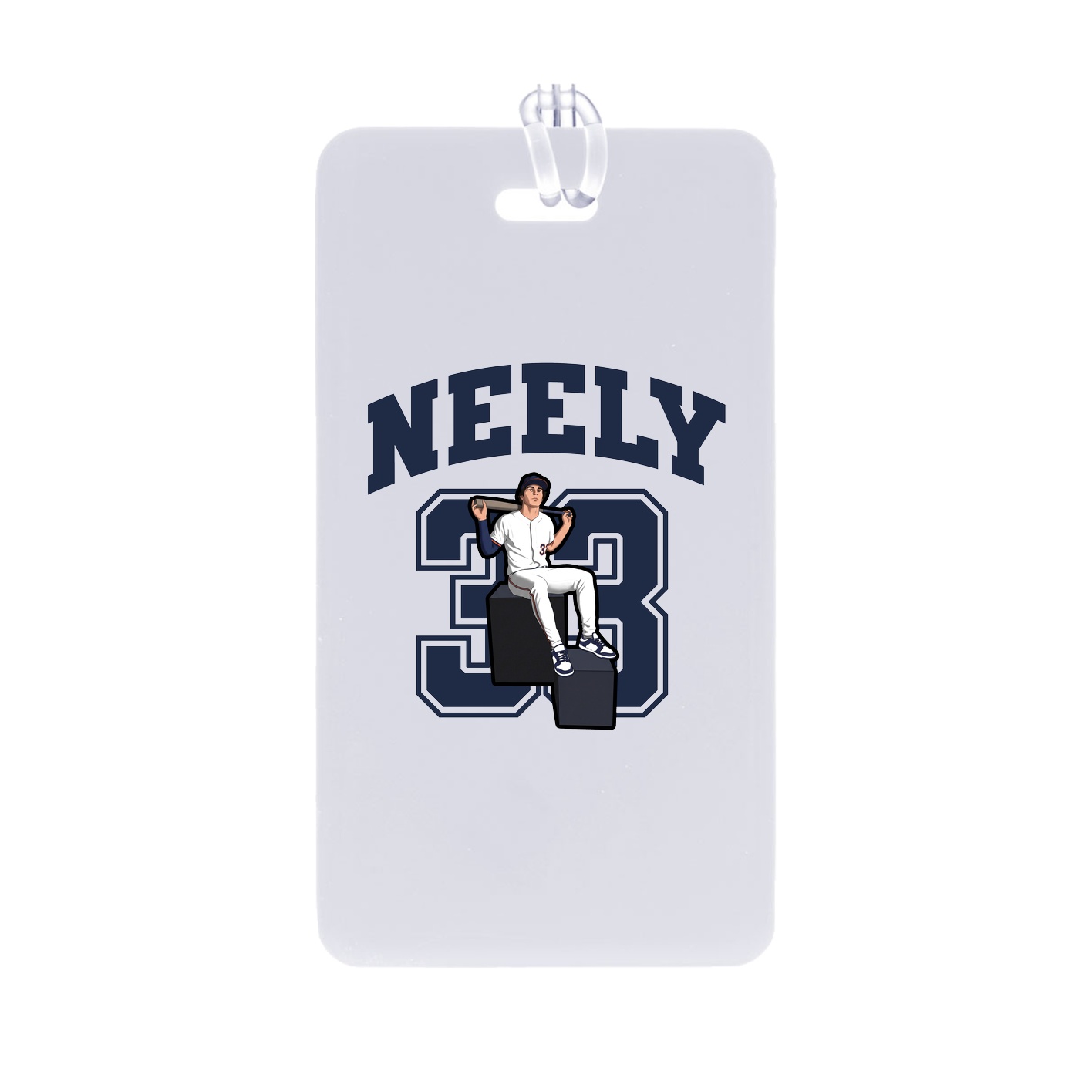 Bag Tag — Number in Classic