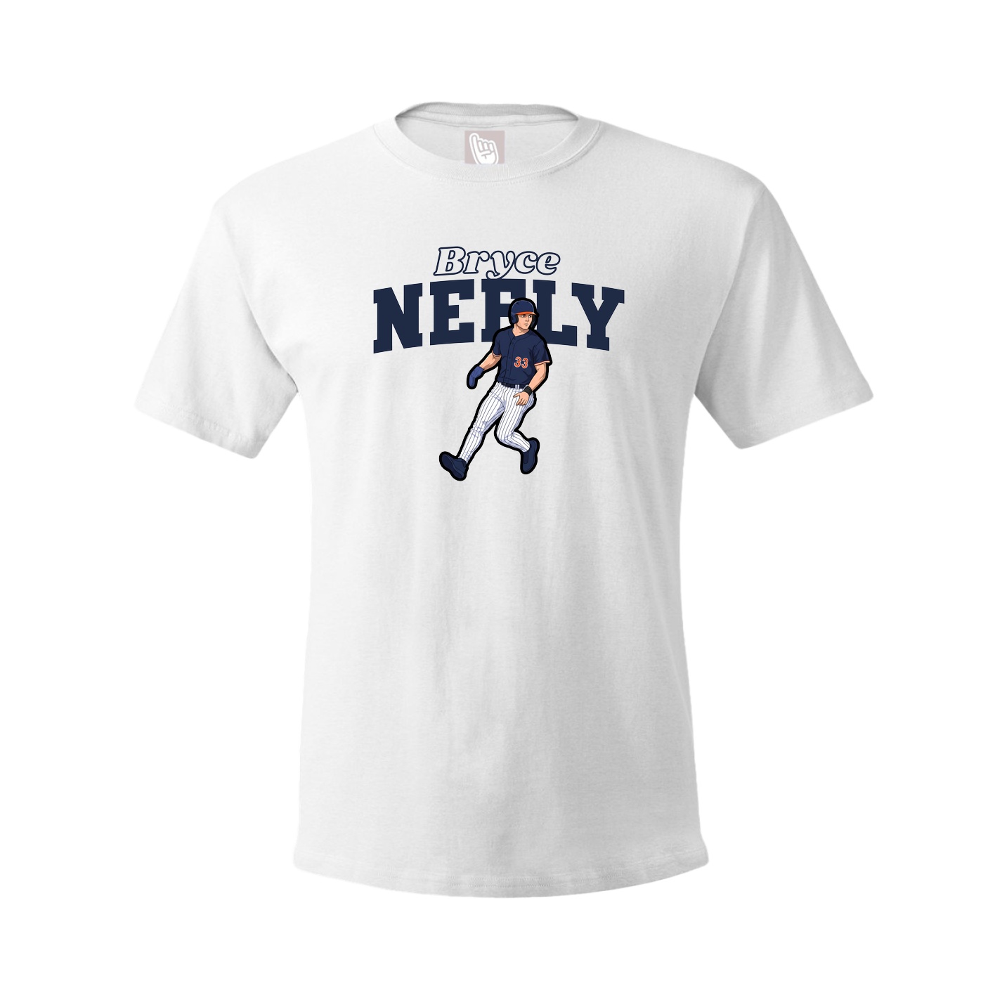 Tee — Name Arch in White