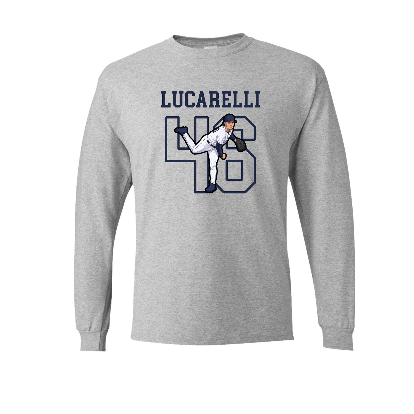Long Sleeve Tee — Shirsey in Grey