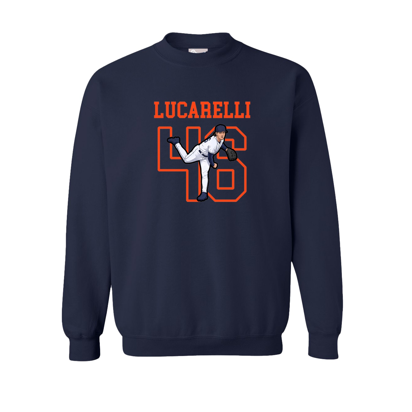 Fleece Crew — Shirsey in Navy