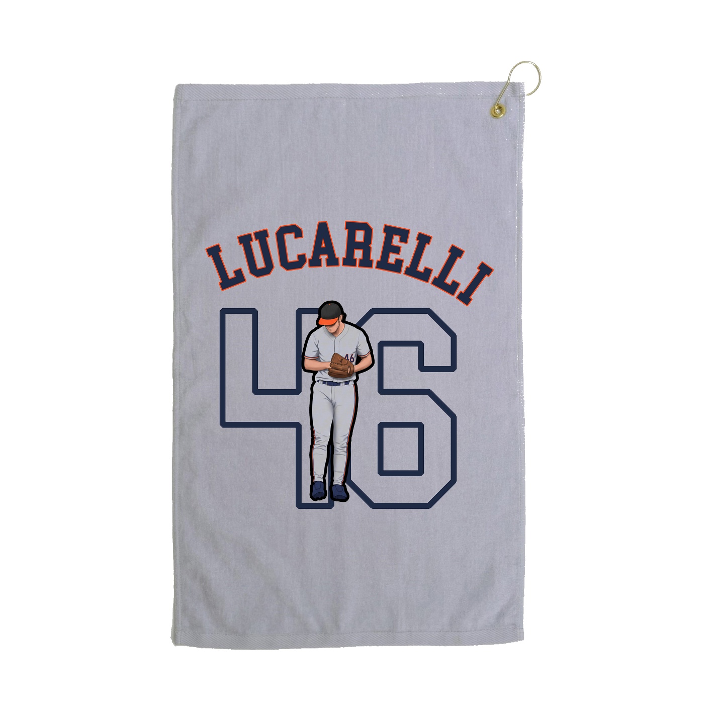 Golf Towel — Shirsey Arch in Grey
