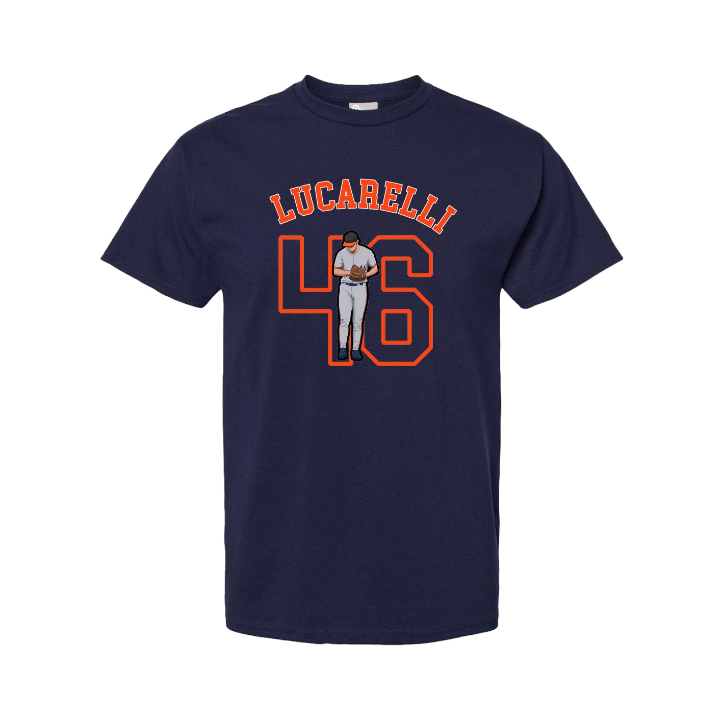 Youth Tee — Shirsey Arch in Navy