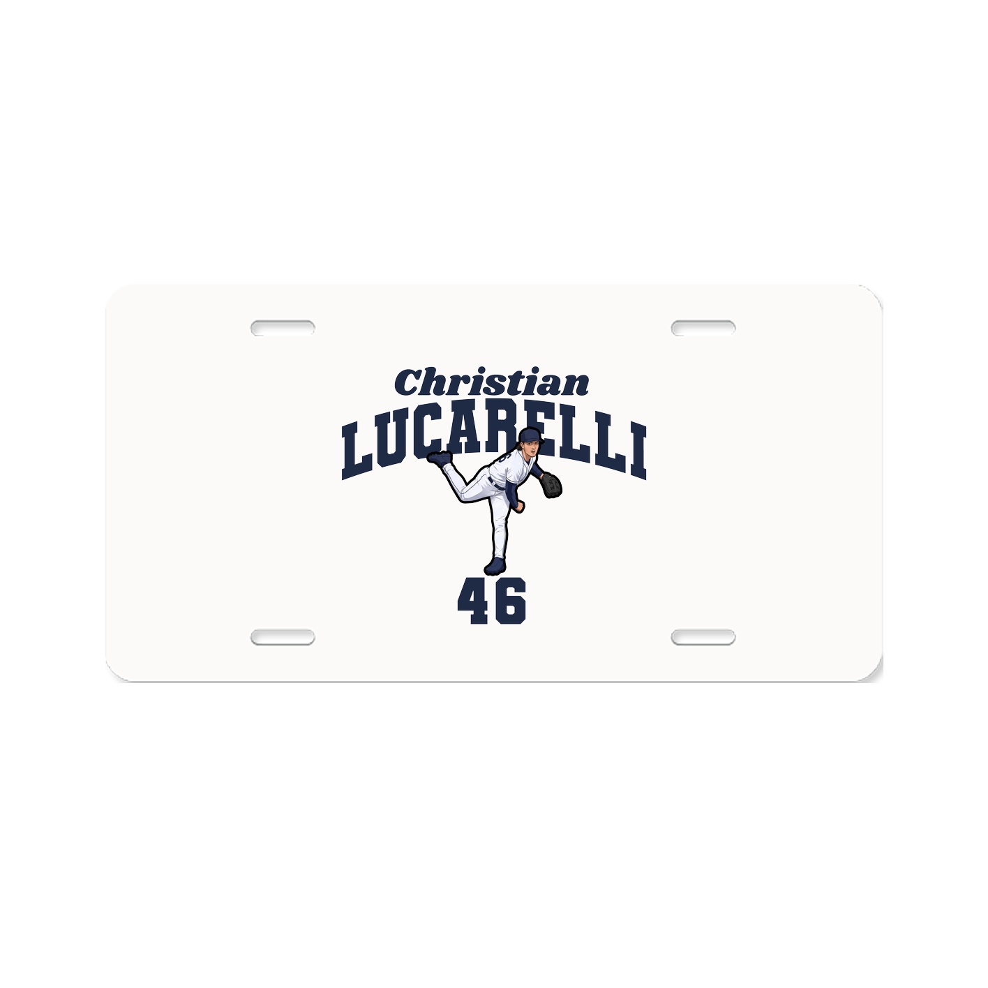 License Plate — Signature Arch in Classic