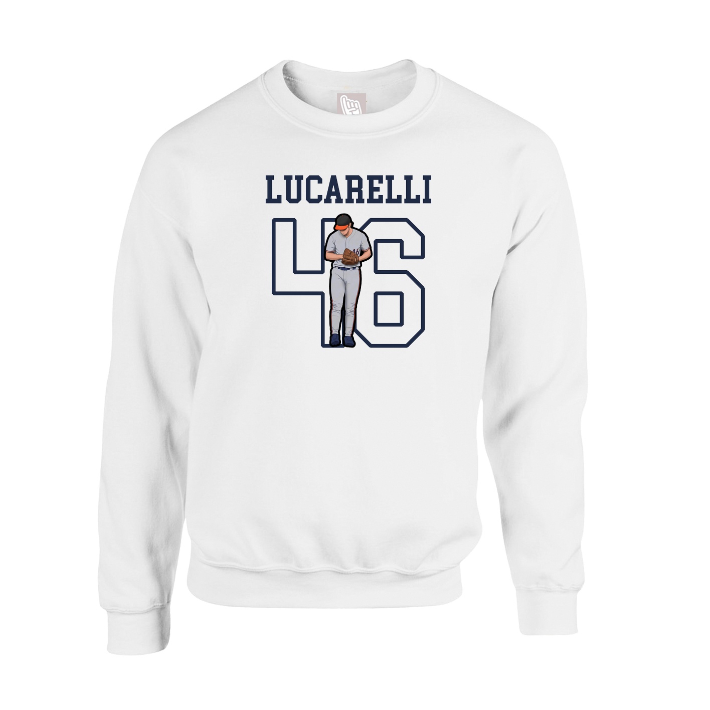 Fleece Crew — Shirsey in White