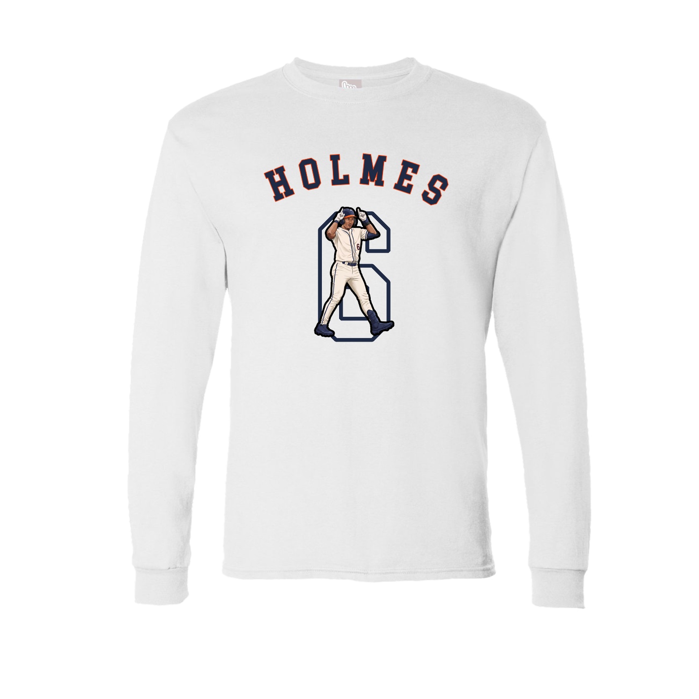 Long Sleeve Tee — Shirsey Arch in White