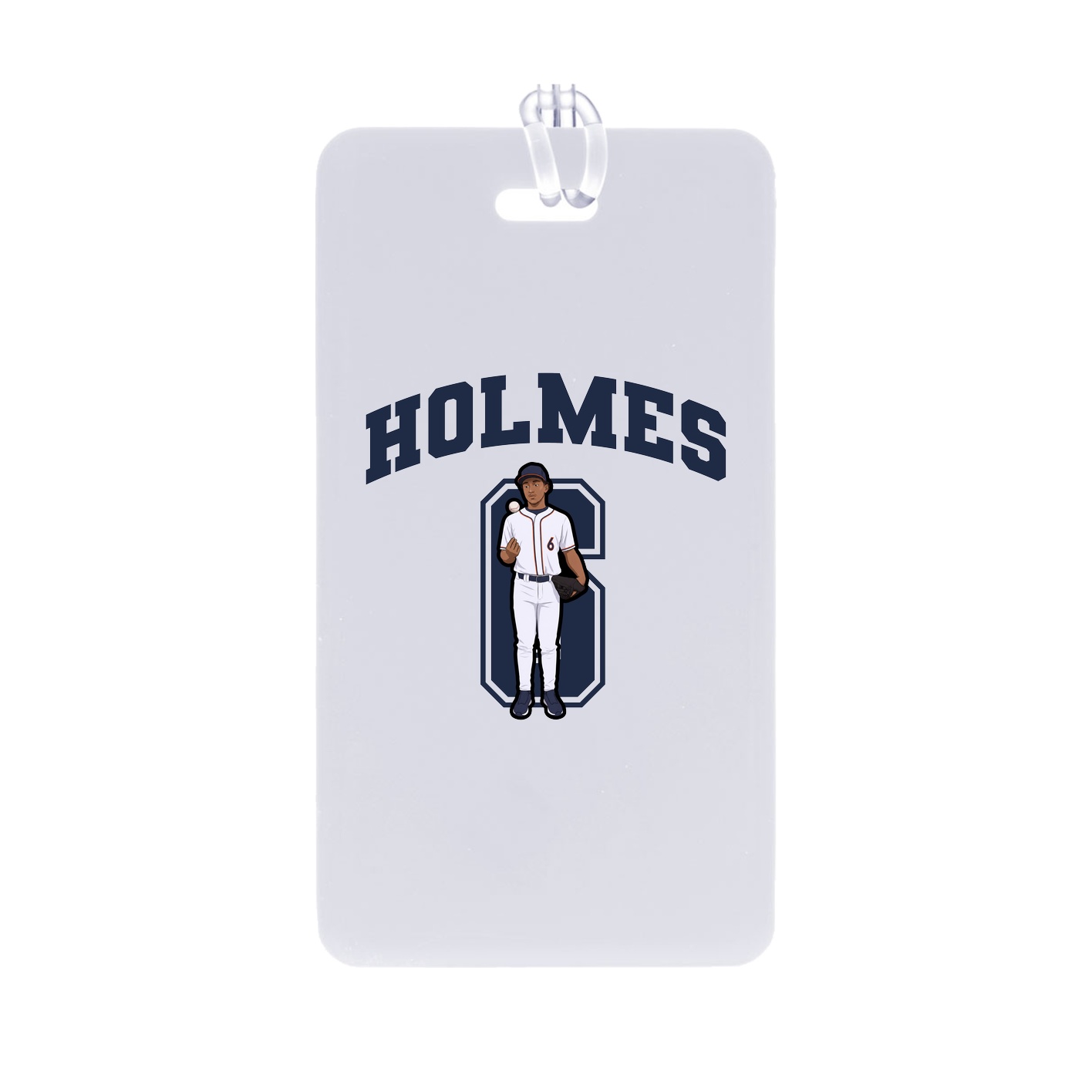 Bag Tag — Number in Classic
