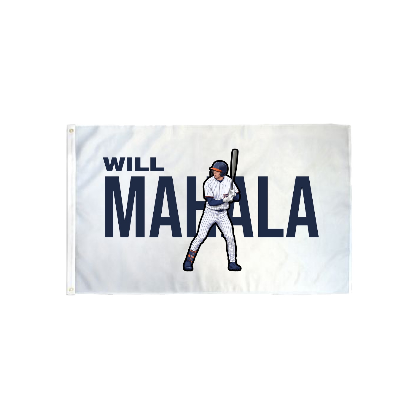 3x5 Flag — Player Name in Classic