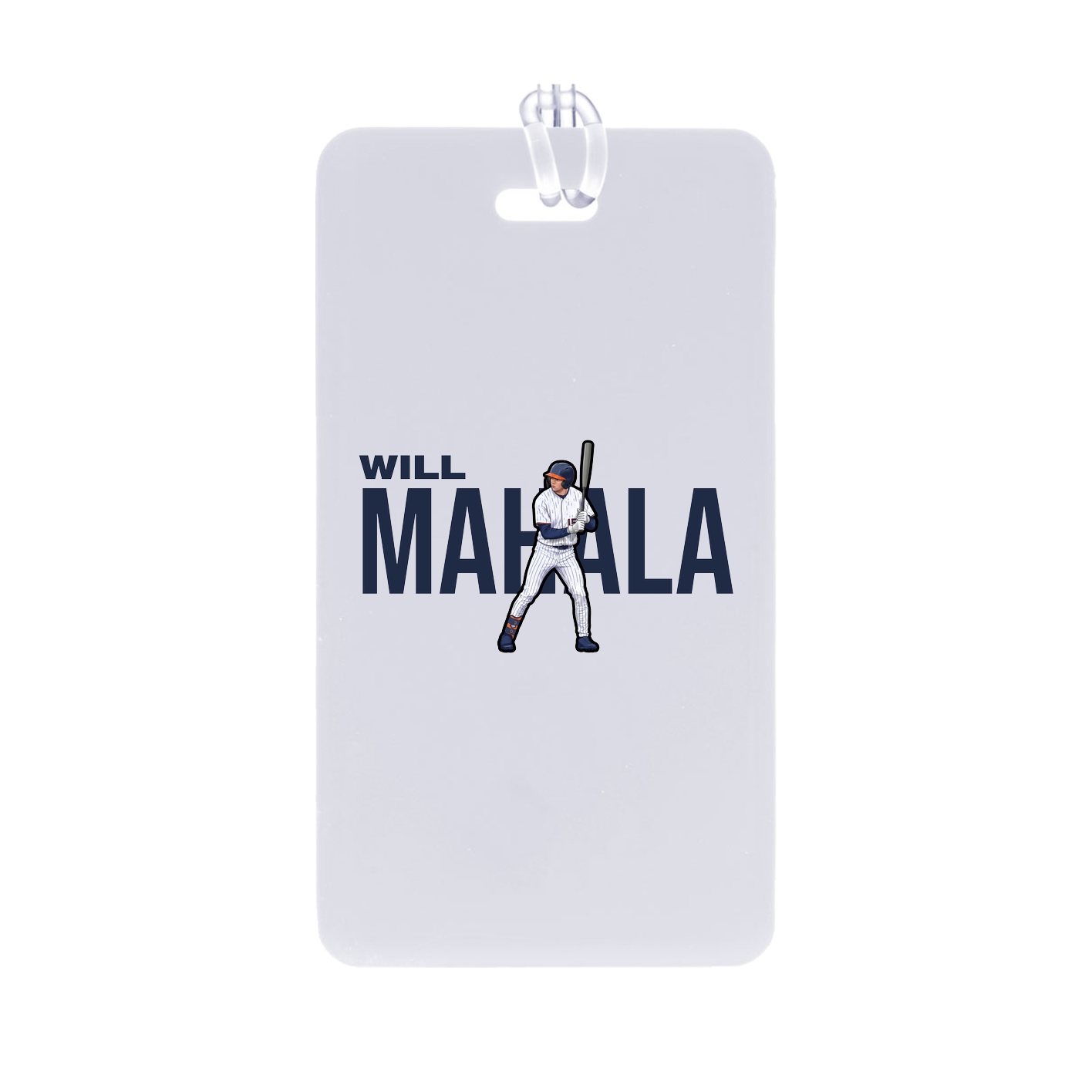 Bag Tag — Player Name in Classic