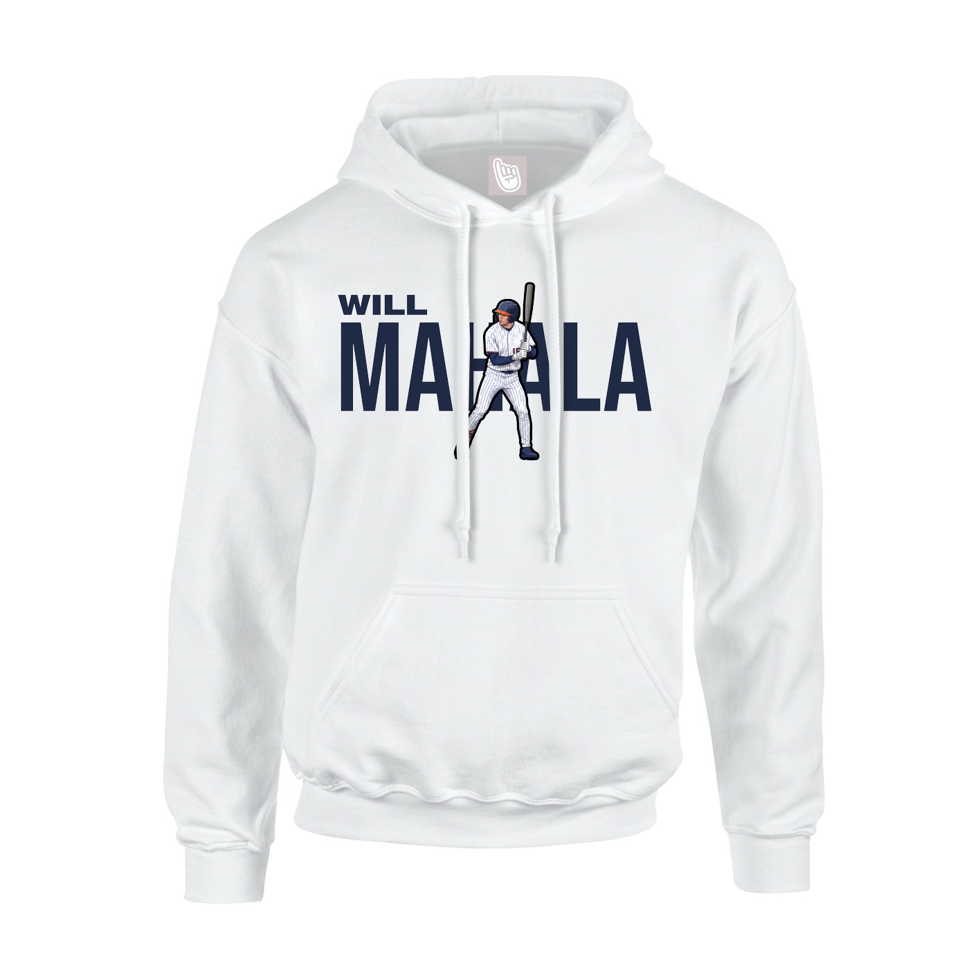 Hoodie — Player Name in White