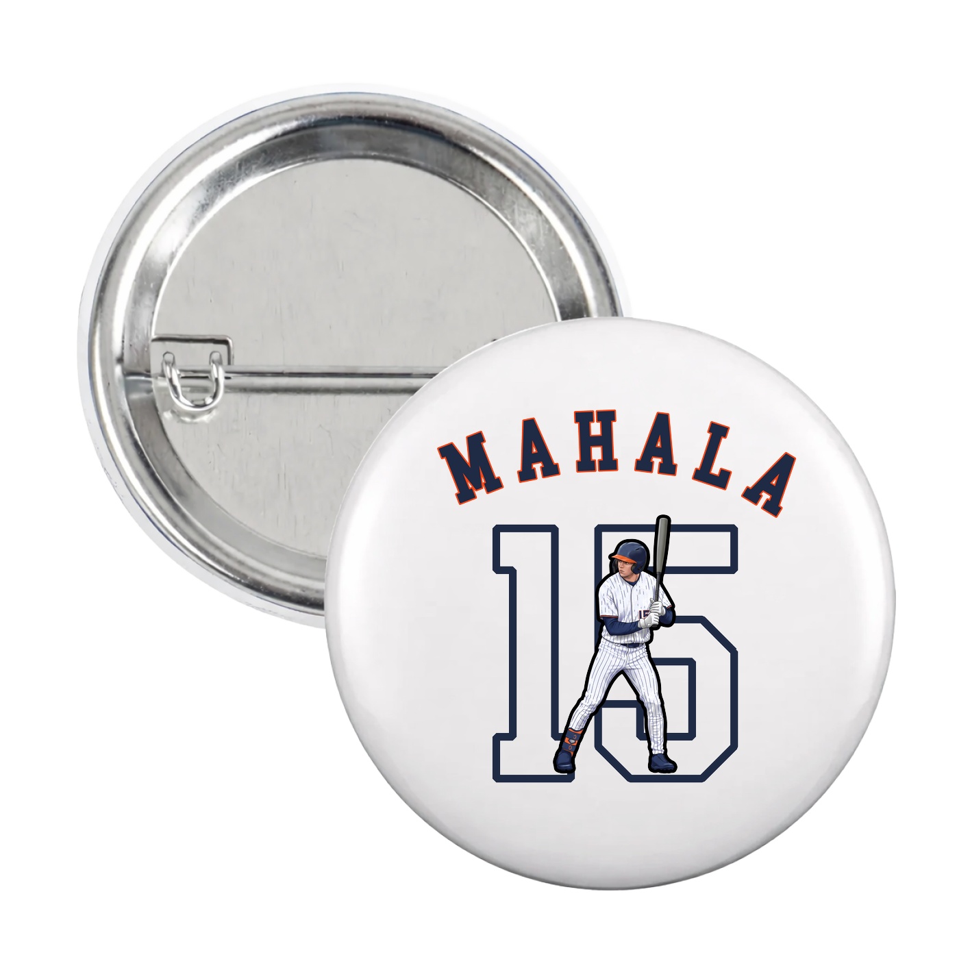 Game Day Button — Shirsey Arch in White
