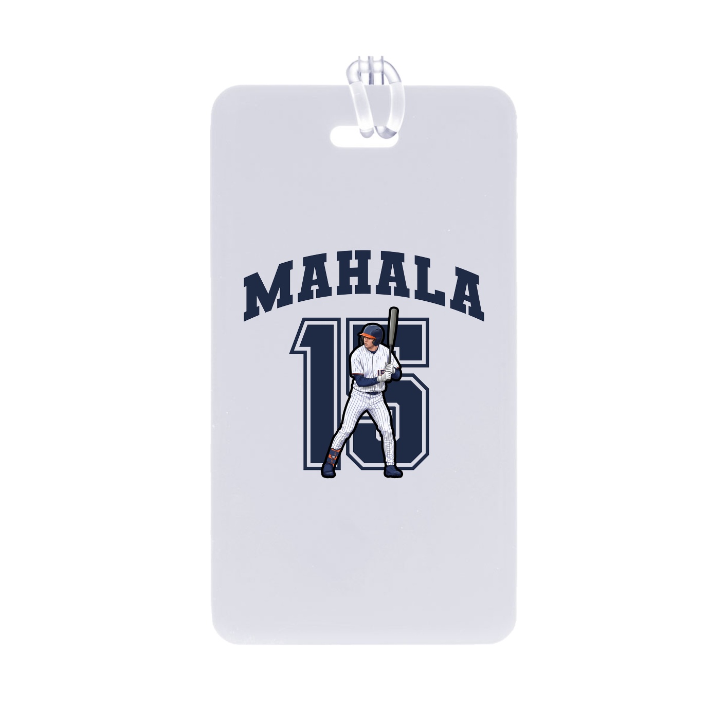 Bag Tag — Number in Classic
