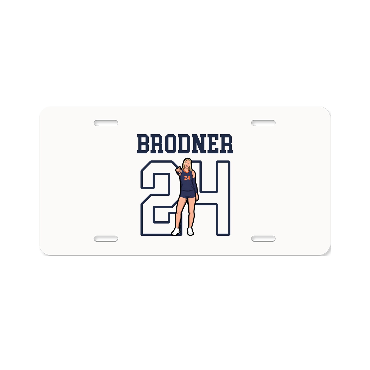 License Plate — Shirsey in Classic