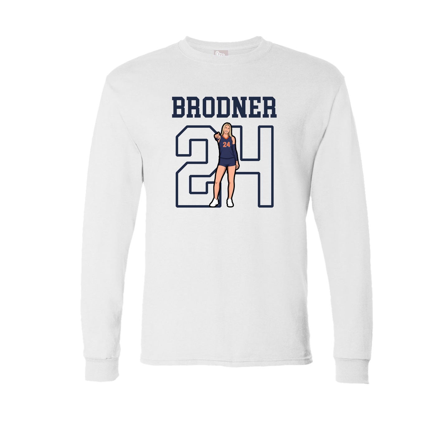 Long Sleeve Tee — Shirsey in White