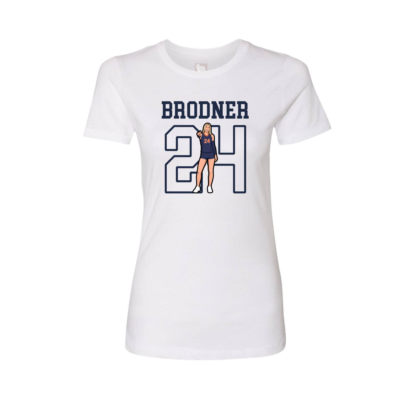 Fitted Women's Tee — Shirsey in White