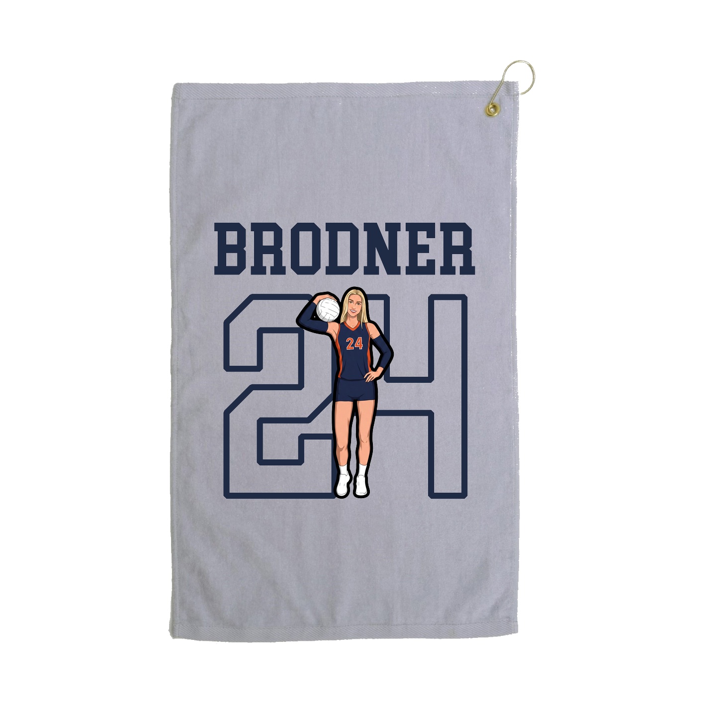 Golf Towel — Shirsey in Grey