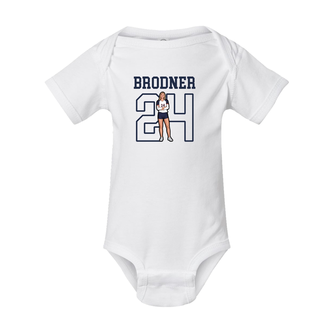 Baby Onesie — Shirsey in White