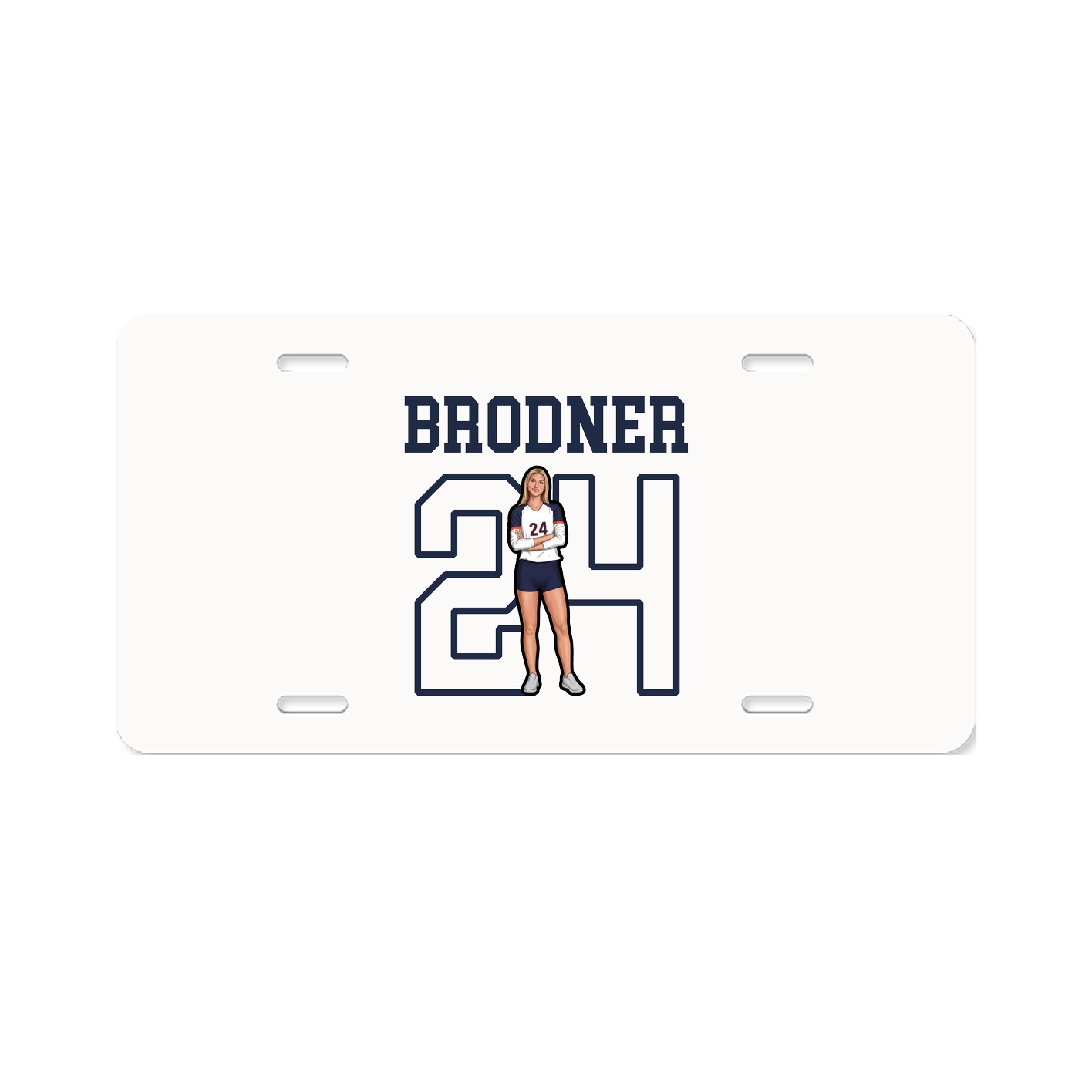 License Plate — Shirsey in Classic