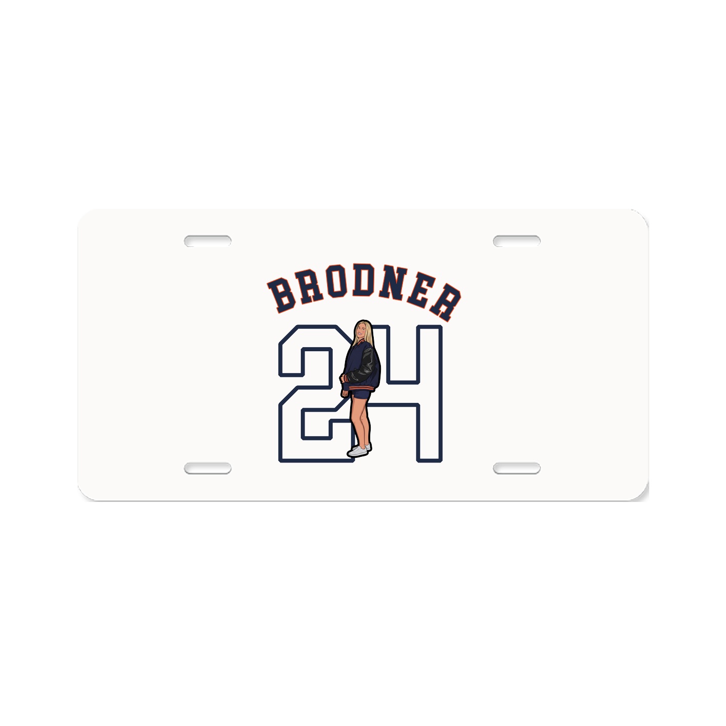 License Plate — Shirsey Arch in Classic