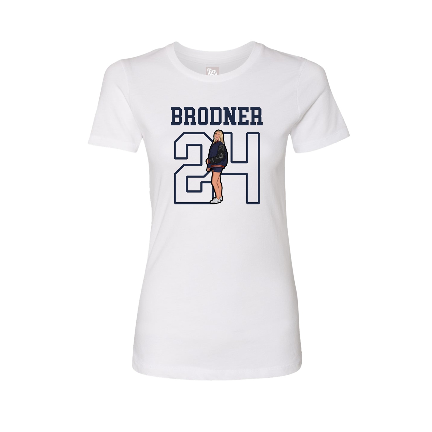 Fitted Women's Tee — Shirsey in White