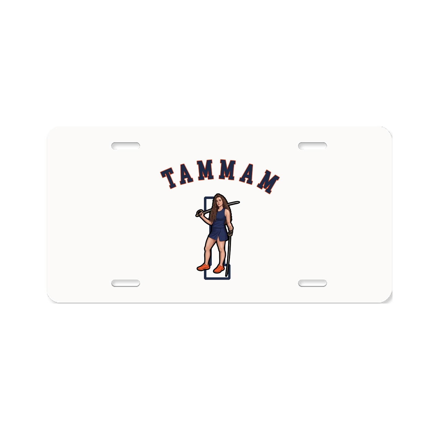 License Plate — Shirsey Arch in Classic