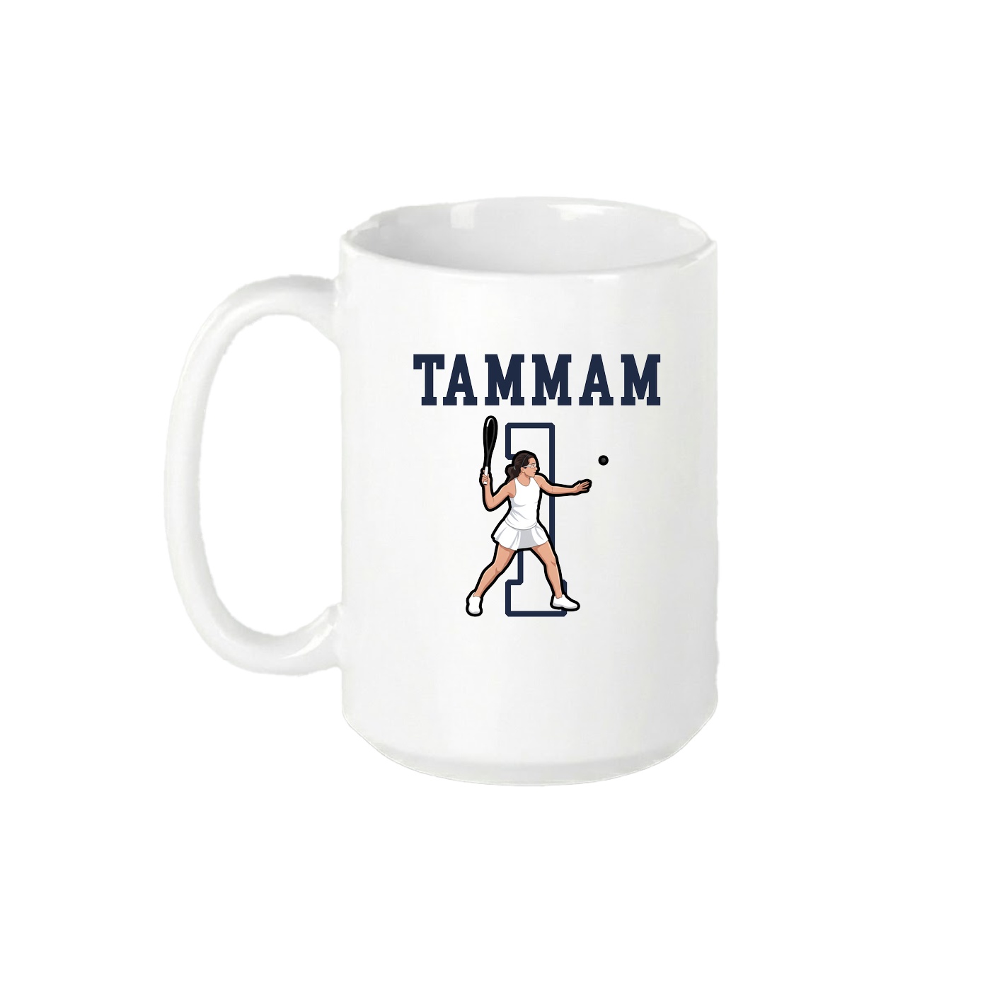 15oz Coffee Mug — Shirsey in White