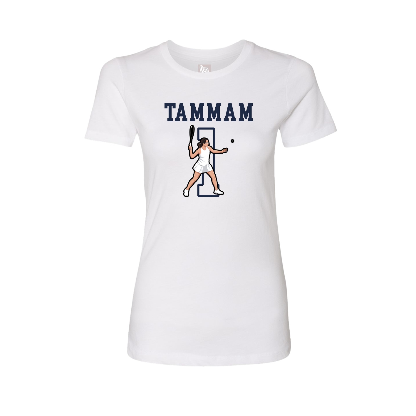Fitted Women's Tee — Shirsey in White